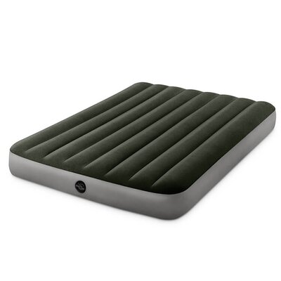 INTEX Prestige Downy Full Airbed with Battery Pump