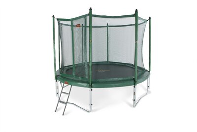 Veiligheidsnet incl palen tbv Ø 430 cm Groen (14)