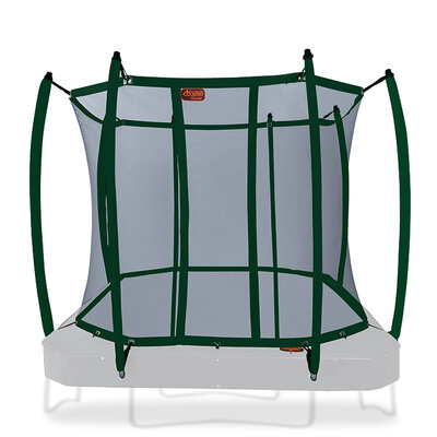 Veiligheidsnet voor trampoline 380x255 (238) - Groen