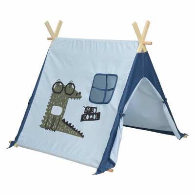 Tent Blauw met Krokodil, 101cm