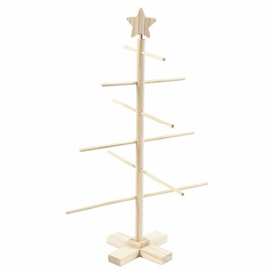 Houten Kinder Kerstboom, 60cm