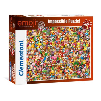 Clementoni Impossible Puzzel Emoji, 1000st.