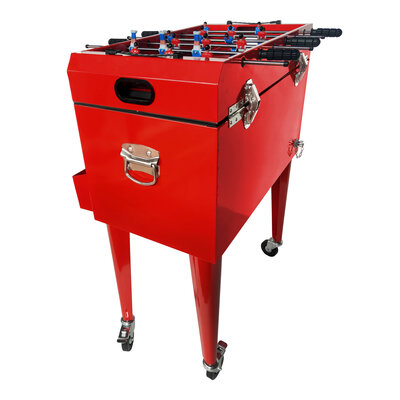 AXI Cooler met Tafelvoetbal Rood