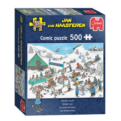 Jan van Haasteren Legpuzzel - Rendier Race, 500st.