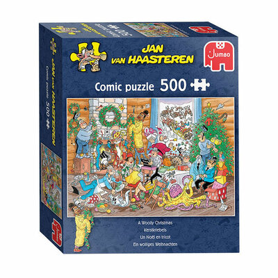 Jan van Haasteren Legpuzzel - Kerstkriebels, 500st.