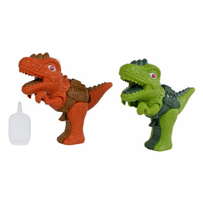 Dinoworld Dinosaurus met Stoom Licht en Geluid, 17cm