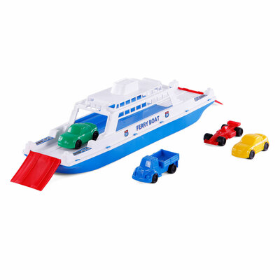 Cavallino Veerboot met 4 Auto's, 45,5cm