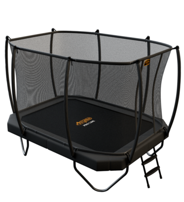 Avyna Trampoline Opbouw 340x240 (234) met net – HD Plus