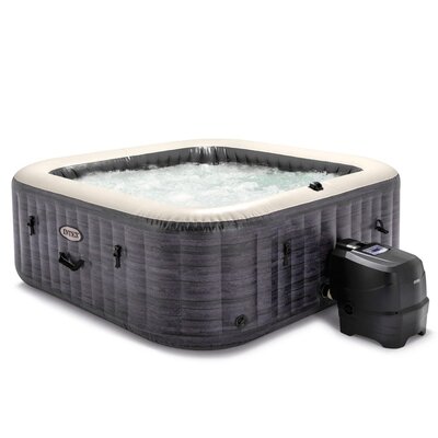 Intex PureSpa Greystone Deluxe Bubble Spa - 6 persoons