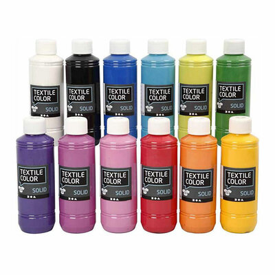 Textile Color Dekkend Textielverf, 12x250ml