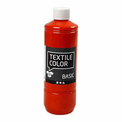 Textile Color Semi-dekkende Textielverf - Oranje, 500ml