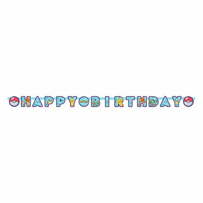 Pokemon Letterslinger Happy Birthday