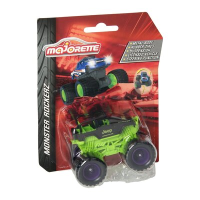 Majorette Monster Rockerz Monster Truck - Zwart/Groen