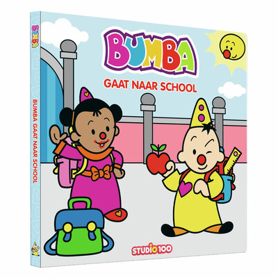 Bumba Kartonboek - School