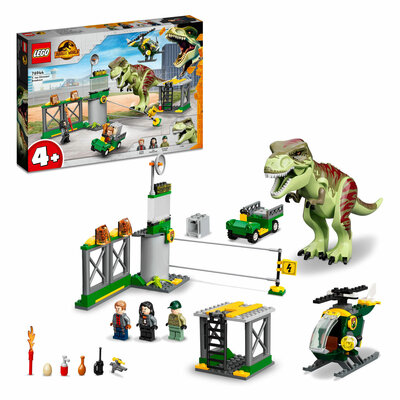 LEGO Jurassic 76944 T-Rex Dinosaurus Ontsnapping