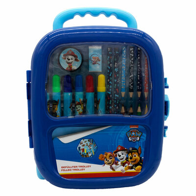 Gevulde Trolley Kleurkoffer PAW Patrol