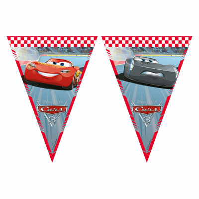 Papieren Vlaggenlijn FSC Disney Cars 3, 3mtr.