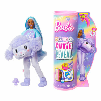 Cutie Reveal Barbie Pop Cute Tees Series - Poodle