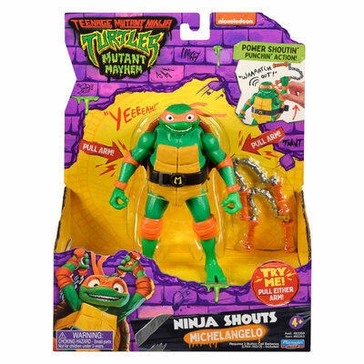 Teenage Mutant Ninja Turtles Ninja Shouts Speelfiguur - Mich