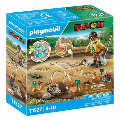 Playmobil Dinos opgravingsplaats met Dinosaurusskelet - 71527