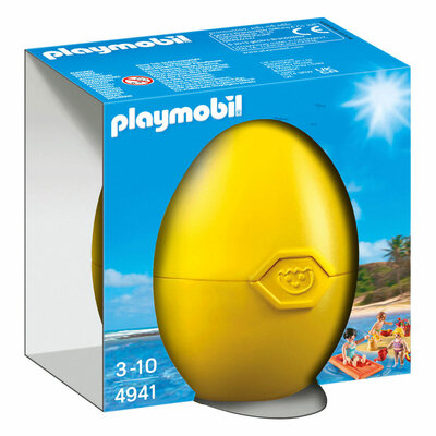 Playmobil Familieplezier Moeder en Kinderen in Ei - 4941