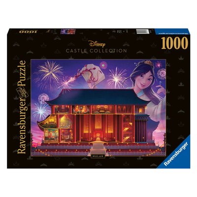 Disney Castles Mulan Legpuzzel, 1000st.