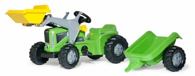 Rolly Toys Kiddy Futura - Tractor - Groen met voorlader