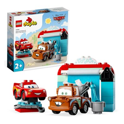 LEGO DUPLO 10996 Disney Bliksem McQueen & Takel Wasstraatpret