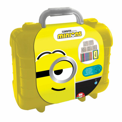 Minions Reis Stempel- en Kleurkoffer