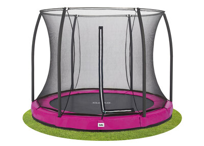 Trampoline Salta Comfort Edition Ground - 213cm - Rond Roze