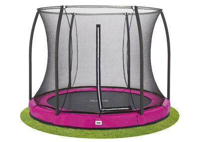 Trampoline Salta Comfort Edition Ground - 305cm - Rond Roze