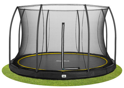 Trampoline Salta Comfort Edition Ground - 366cm - Rond Zwart