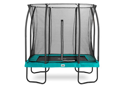 Trampoline Salta Comfort Edition - 214x153cm - Rechthoekig Groen