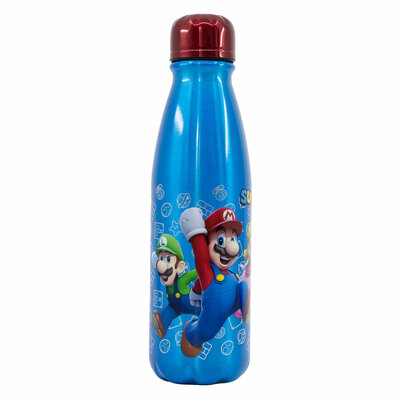 Drinkfles Aluminium Super Mario, 600ml