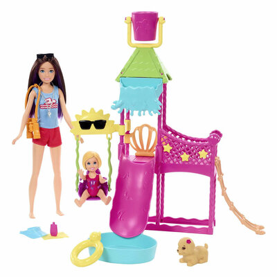 Barbie Skipper Eerste Baantje Waterpark