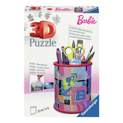 3D Puzzel Pennenbak Barbie, 54st.