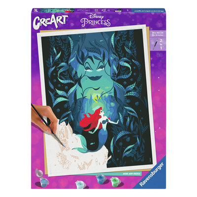 CreArt Schilderen op Nummer - Ariel en Ursula