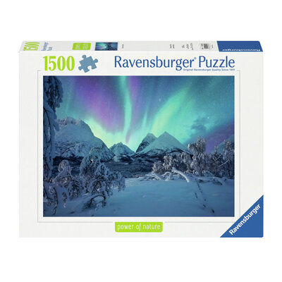 Legpuzzel Wenn Die Nordlichter Tanzen, 1500st.