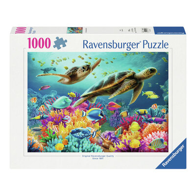 Legpuzzel Blauwe Onderwaterwereld, 1000st.