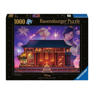 Legpuzzel Disney Castles Mulan, 1000st.