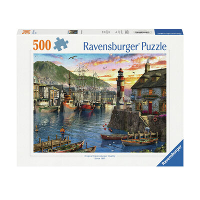 Legpuzzel S'ochtends bij de Haven, 500st.