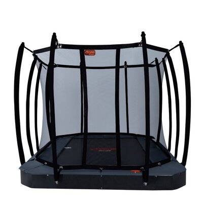 Avyna Trampoline FlatLevel 520x305 (352) met net | Grijs