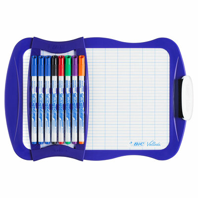 BIC Velleda Whiteboard met 8 Markers