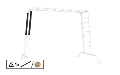 PlayBase - Frame side frame tumble bar weld Male-Female