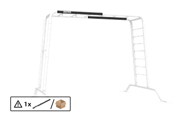 PlayBase - Frame L Topbar weld Male-Female