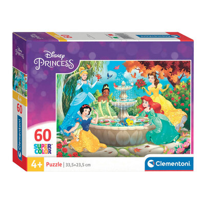 Clementoni Legpuzzel Super Color Disney Prinses, 60st.