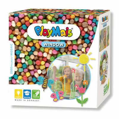 PlayMais Window Mosaic - Voorjaar, 2300dlg.