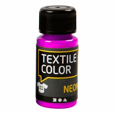 Textile Color Dekkende Textielverf - Neon Paars, 50ml