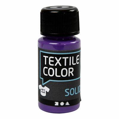 Textile Color Dekkende Textielverf - Paars, 50ml