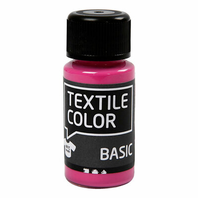 Textile Color Semi-dekkende Textielverf - Roze, 50ml